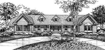 House Plan 98310 Elevation