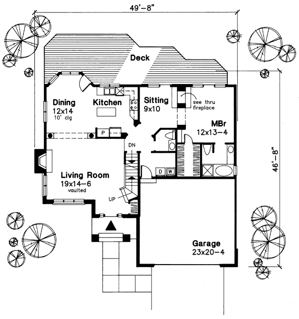 Traditional Level One of Plan 98314