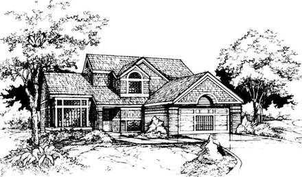 House Plan 98331 Elevation