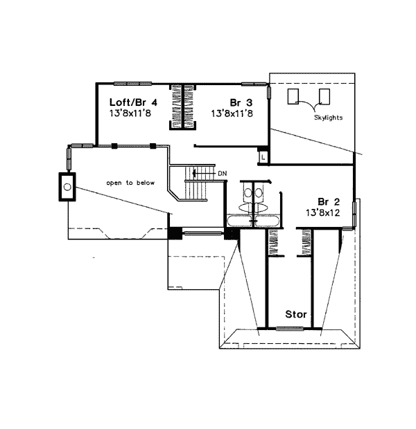 Contemporary Level Two of Plan 98336