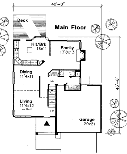 First Level Plan