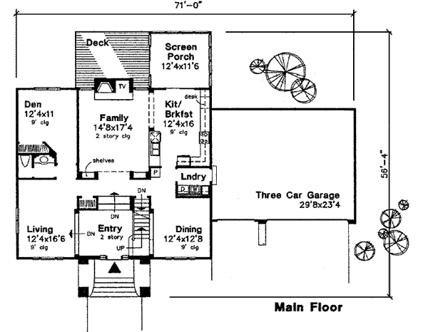 Colonial Level One of Plan 98362