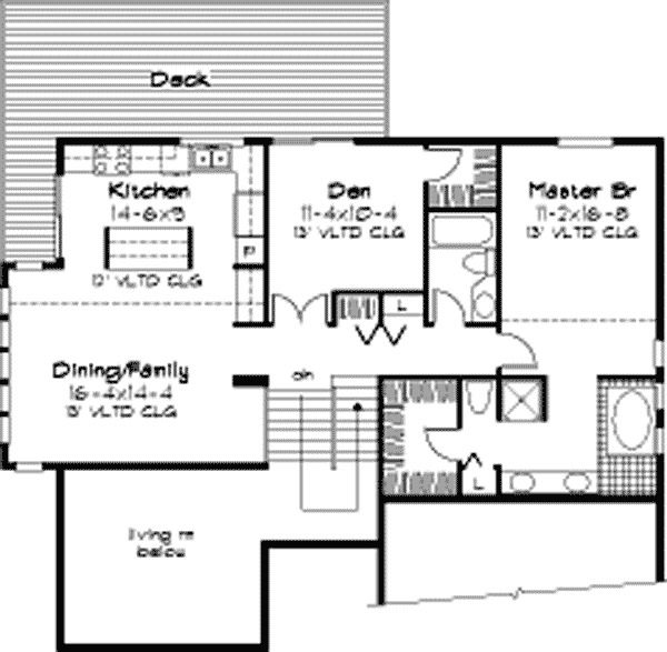 Traditional Level Two of Plan 98364