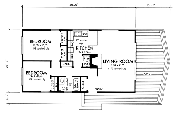 Contemporary Level One of Plan 98380
