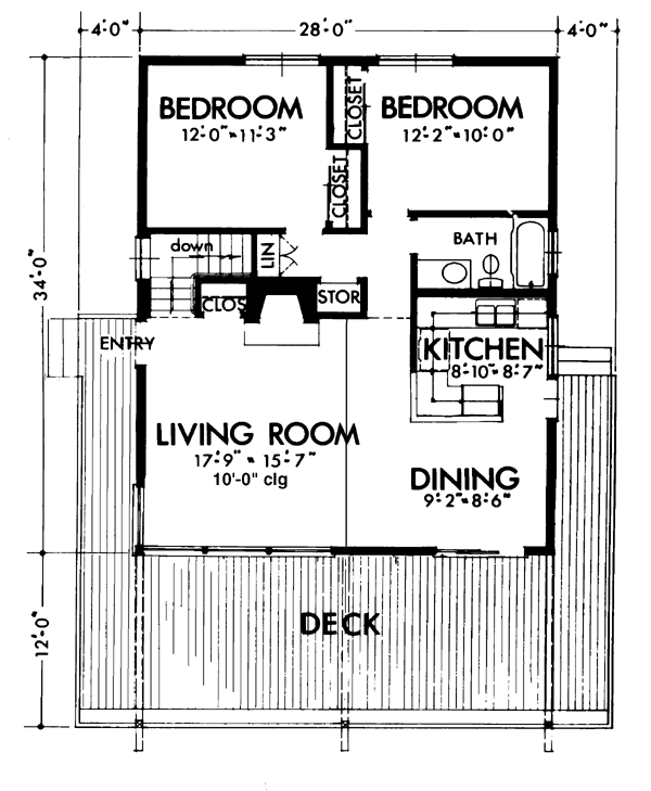 Contemporary Level One of Plan 98386