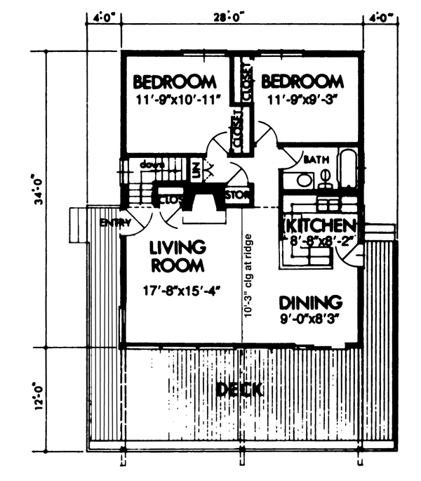 Contemporary Level One of Plan 98387