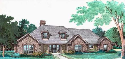 House Plan 98503 Elevation