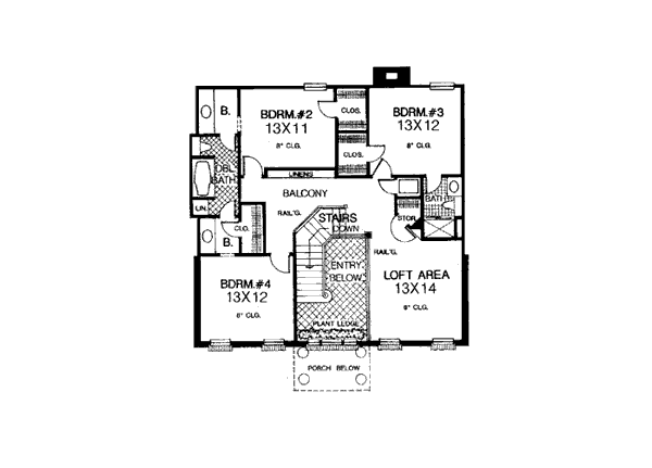 Colonial Level Two of Plan 98534