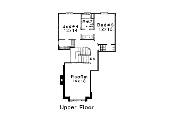 European French Country Level Two of Plan 98542