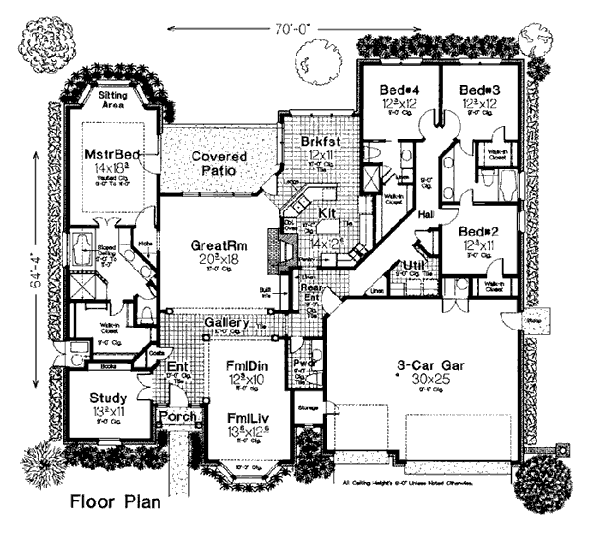 European Victorian Level One of Plan 98556