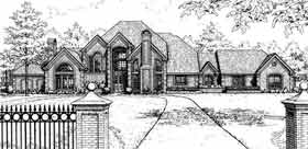 House Plan 98563 Elevation