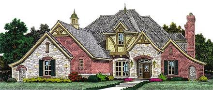 House Plan 98573 Elevation