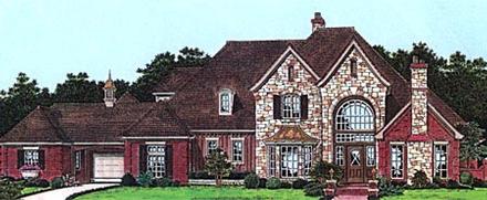 House Plan 98587 Elevation