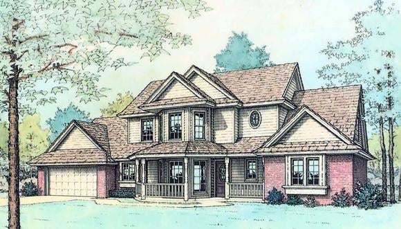 House Plan 98595 Elevation