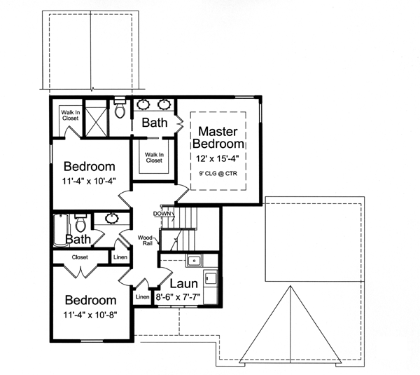 Country Craftsman Level Two of Plan 98601