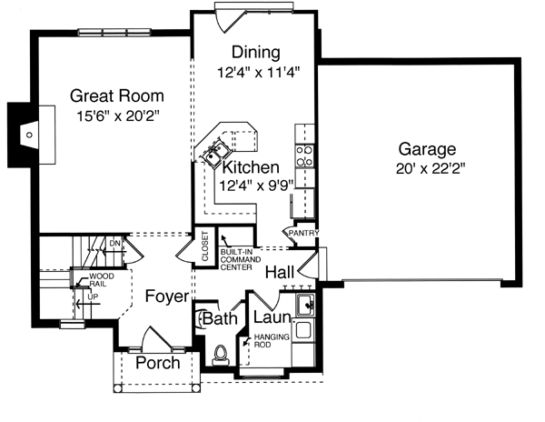 Traditional Level One of Plan 98624