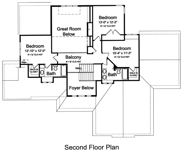 Traditional Level Two of Plan 98625