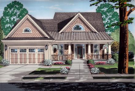 House Plan 98642 Elevation