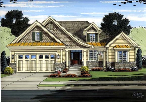 House Plan 98650 Elevation