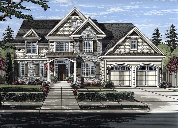 House Plan 98670 Elevation