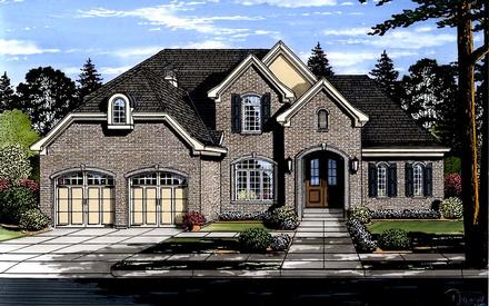 House Plan 98671 Elevation