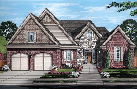 House Plan 98675 Elevation