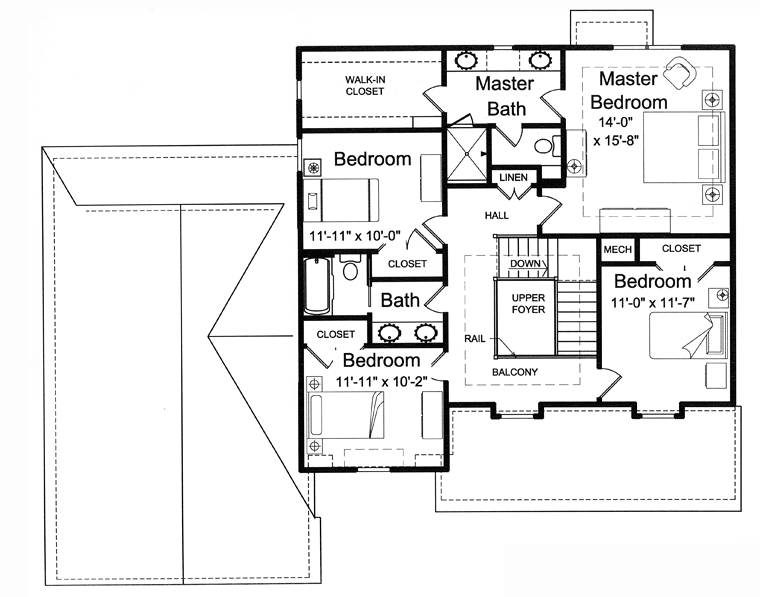 Country Traditional Level Two of Plan 98683