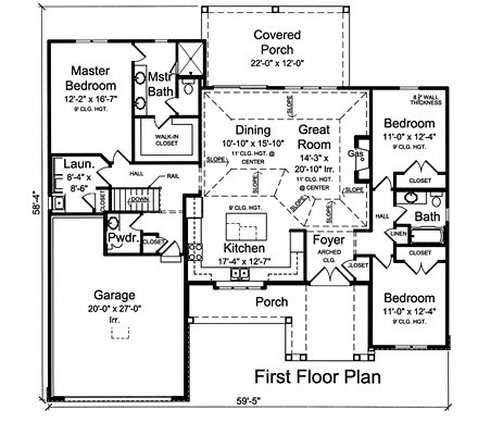 First Level Plan