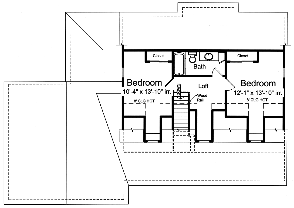 Cape Cod Country Southern Level Two of Plan 98691