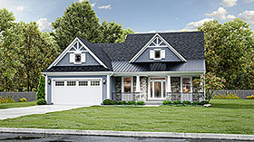 Bungalow , Cape Cod , Cottage House Plan 98698 with 4 Beds, 3 Baths, 2 Car Garage Elevation Bungalow , Cape Cod , Cottage House Plan 98698 with 4 Beds, 3 Baths, 2 Car Garage Elevation