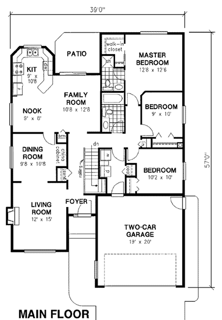 First Level Plan