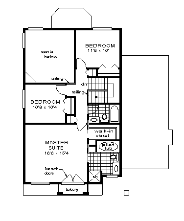 European Narrow Lot Level Two of Plan 98817