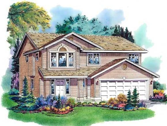 House Plan 98838 Elevation