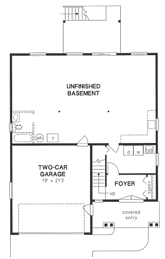 Narrow Lot Traditional Level One of Plan 98839