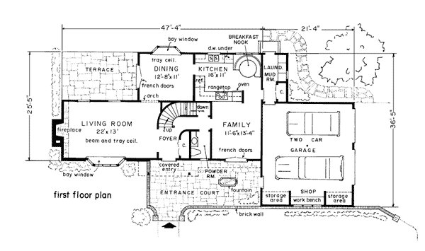 Tudor Level One of Plan 99021