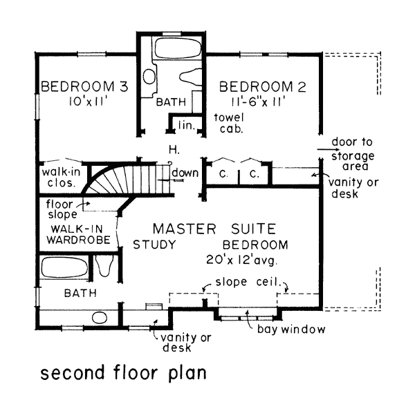 Tudor Level Two of Plan 99021