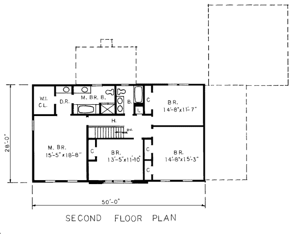 Colonial European Level Two of Plan 99023