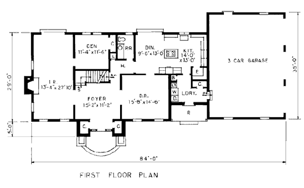 Colonial Country Level One of Plan 99024