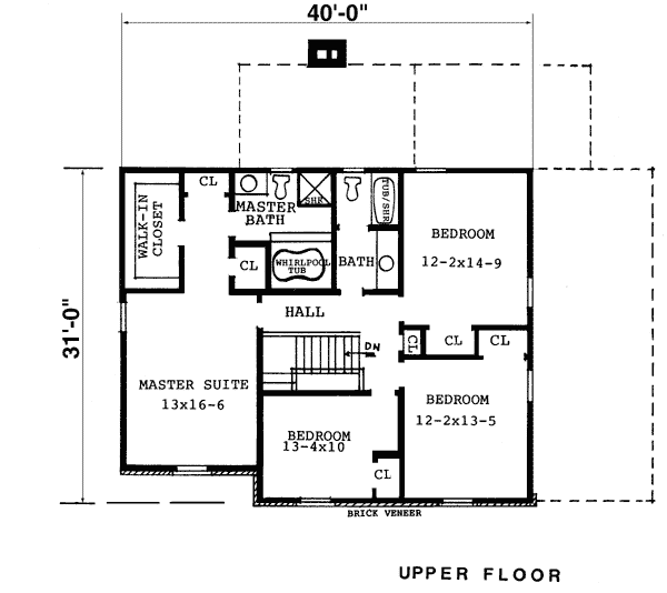 Colonial European Level Two of Plan 99036