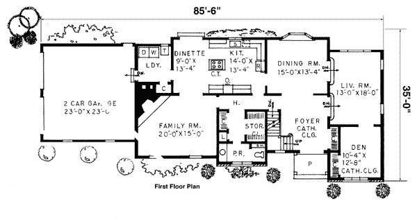 Colonial Country Level One of Plan 99038