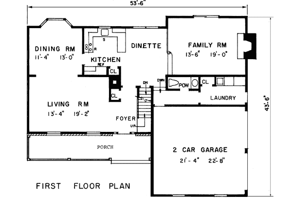 Colonial Country Level One of Plan 99041