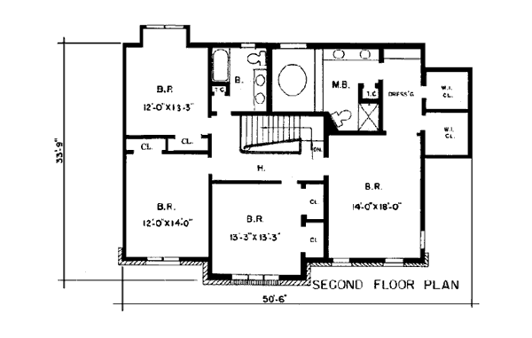 Colonial European Level Two of Plan 99043