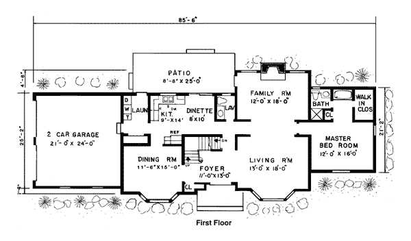 European Mediterranean Level One of Plan 99044