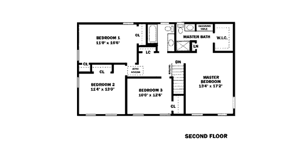 Colonial Level Two of Plan 99061