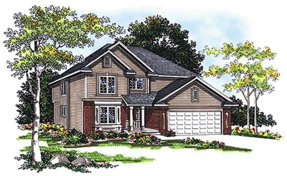 House Plan 99101 Elevation