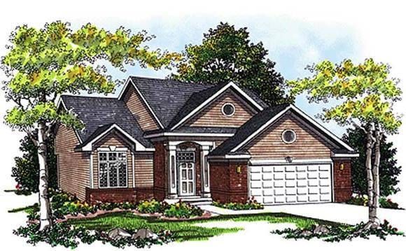 House Plan 99108 Elevation