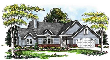 House Plan 99112 Elevation