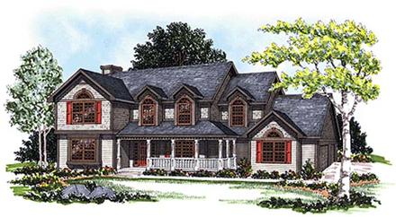 House Plan 99122 Elevation