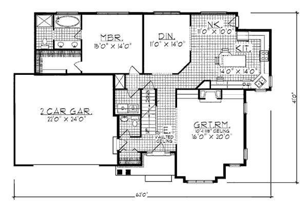 Traditional Level One of Plan 99126