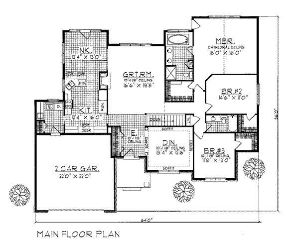 Traditional Level One of Plan 99130